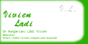 vivien ladi business card